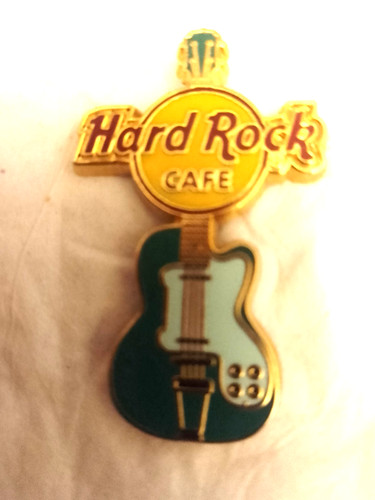 Hard rock cafe pin - cafe, green
