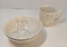 Mama's & Papa's Millie & Boris Bowl & Cup Set By Wedgewood. 2006.