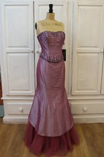 Purple iridescent Jora beaded