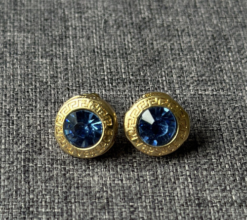 Versace medusa earrings - medusa, stud