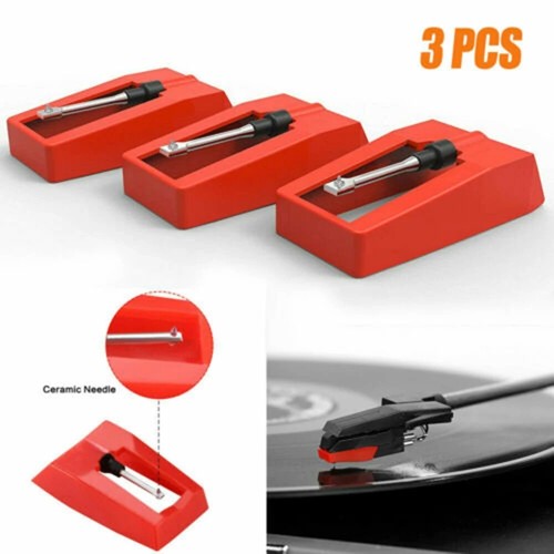 3pcs record player needle - record,