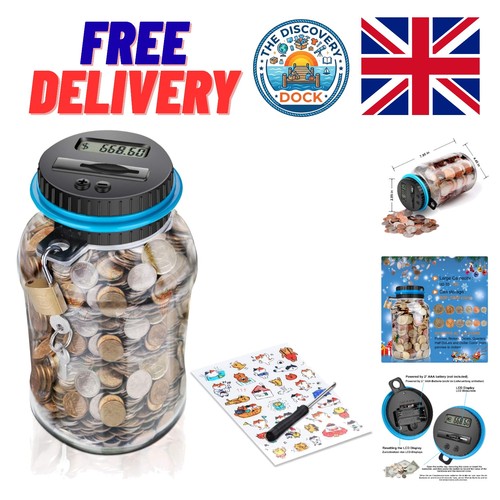 Digital money box for - digital,
