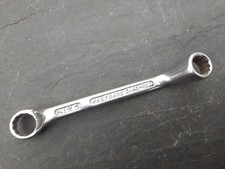 Halfords 3/8af x 7/16af  short ring spanner