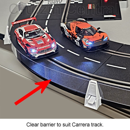 Meter clear side barrier - meter,
