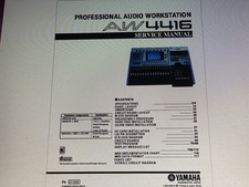 Yamaha Aw4416 Service Manual