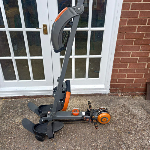 Hydraulic rowing machine - rowing,
