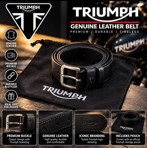 Triumph buckle belt - buckle,