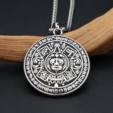 Aztec Mayan Necklace Stainless