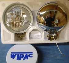 NEW BMW MINI COOPER ONE CHROME SPOT LIGHTS MORGAN