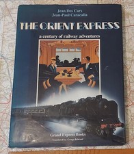 1984 The Orient Express Railway Book Jean Des Cars Wagons Lits CIWL Behrend