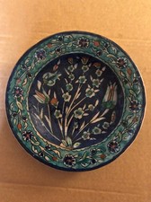 Antique Iznik Plate, strong