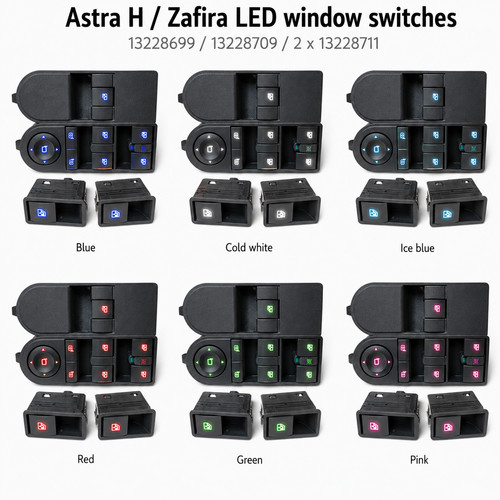Astra zafira led - led, window