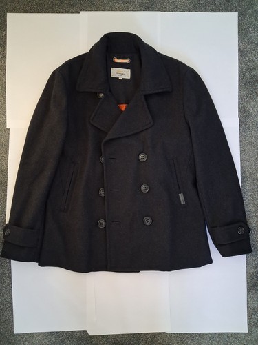 Superdry men peacoat size - superdry, men's