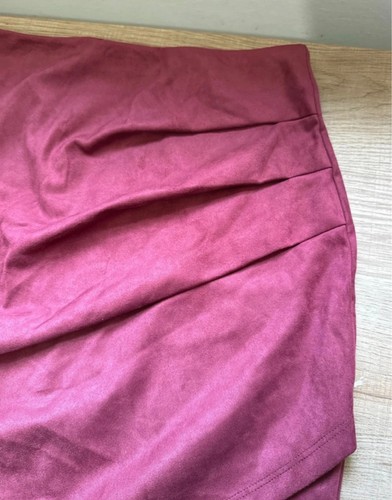 Halara suede look mini - suede, skirt