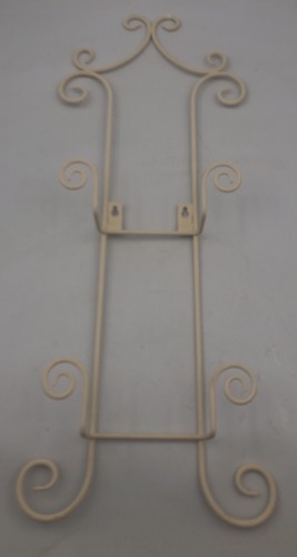 Ornate vinatge beige metal - vinatge,