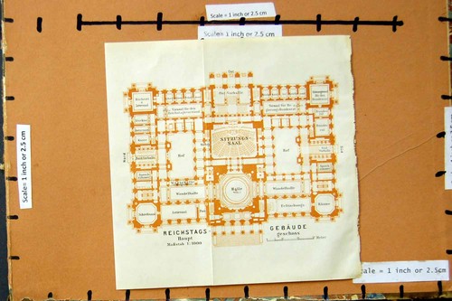 Old antique print map - antique,