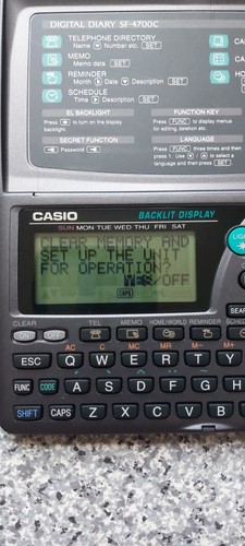 Casio 4700c pda - sf-4700c,