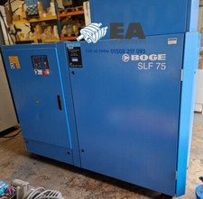 Boge SLF75 Variable Speed  Industrial Screw Air Compressor 8Bar