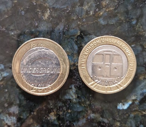 2013 london underground 2x£2