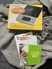 Weight Watchers Electronic Food Scale TESTED WORKS+360 PocketGuide NEW