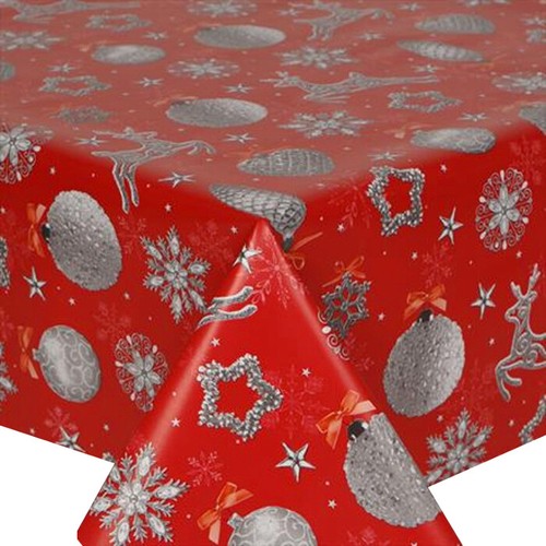 Pvc sparkle red table - pvc,