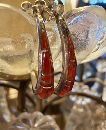 Vintage sterling silver orange - sterling,