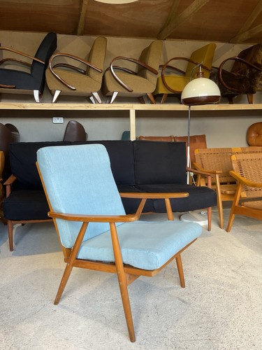 Hans wegner style ge260 lounge - hans,