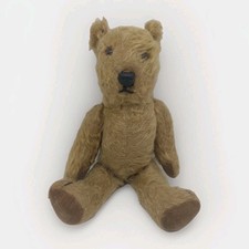 Deans Rag Book Teddy Bear Mohair Jointed Arms & Legs Vintage 1930s 32cm