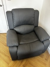 CareCo Grey leather heated