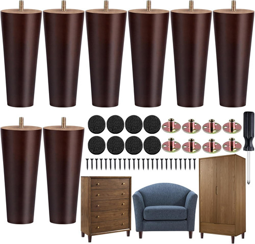 Pieces furniture legs - pieces, 6