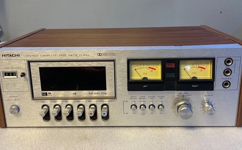 Hitachi stereo deck 410 - hitachi, d-410