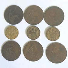 Joblot 9x Pre-Decimal British