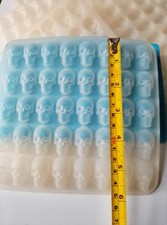 Skull ice cube moulds 40 - cube,