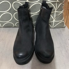 Caprice Leather Nubuck Ankle