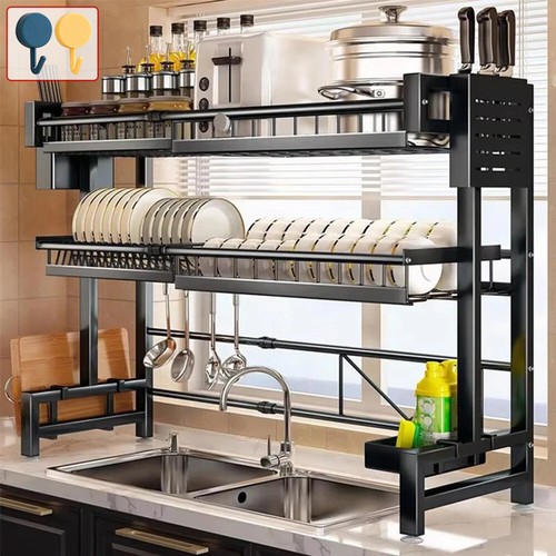 Space saving over - over, sink