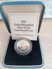 1993 UK Silver Proof One Pound