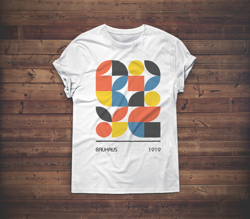 Bauhaus pattern shirt - bauhaus,