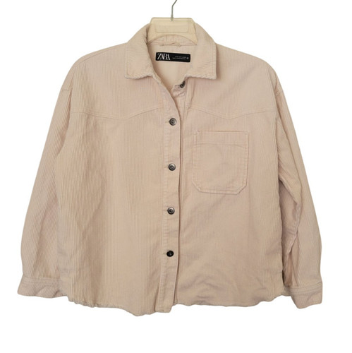 Zara corduroy cropped - zara,