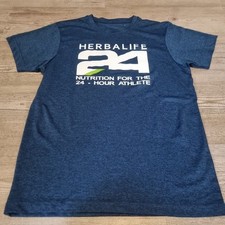 Herbalife 24 T-shirt Blue Size S