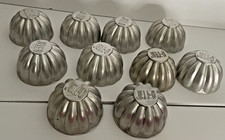 10 Vintage Aluminum Jell-O