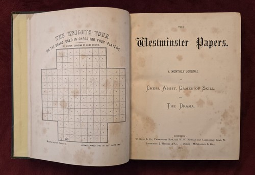 Westminster papers chess - westminster, whist