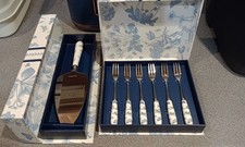 Cake Slice and Pastry Forks