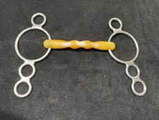 3 Ring Happy Mouth Dutch Gag Bit 5"