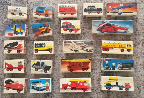 Vintage lego legoland system - system,