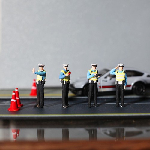Miniature traffic police - traffic,