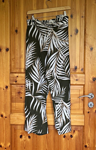 Woman linen blend - linen, trousers