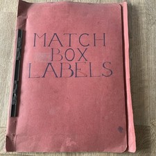 Vintage MATCHBOX LABELS ALBUM