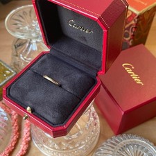 SALE 20% OFF 🌹 CARTIER 1895 18K Rose Gold 750 Band Ring Size 6 / Size 52 + Box