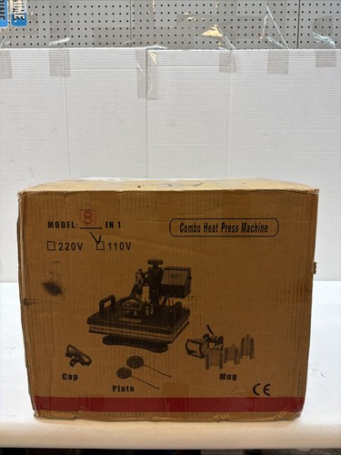 8in1 combo heat press - heat, machine