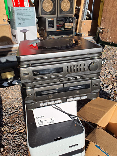 Sharp stereo turntable record - turntable,